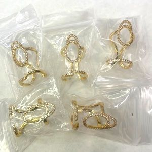 New nail rings Set of 5